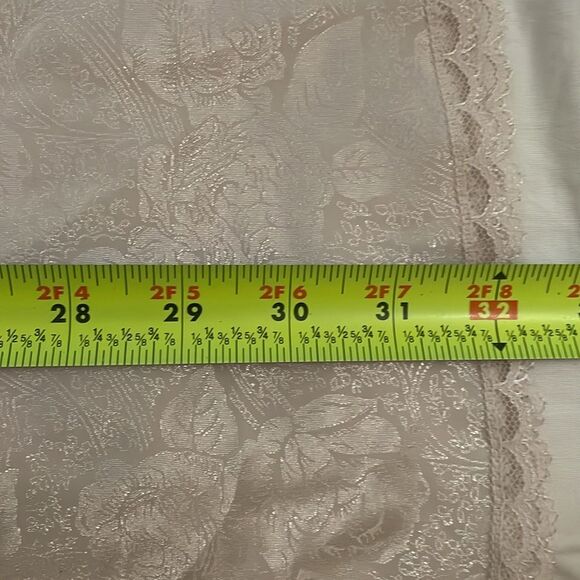 Wendy Ann Vintage 90s Floral Satin Nightie Chemise Womens Size Medium USA - Picture 9 of 11